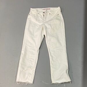 Lucky Brand Women's Cream Straight Leg Jeans